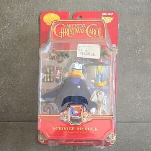 Disney Scrooge McDuck Holiday Decor - Red and Blue